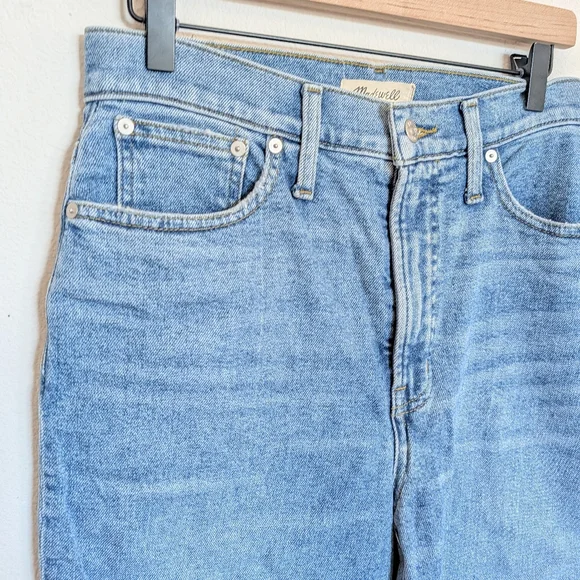 Madewell The Perfect Vintage Straight Crop Jean Size 28 - Picture 6 of 11